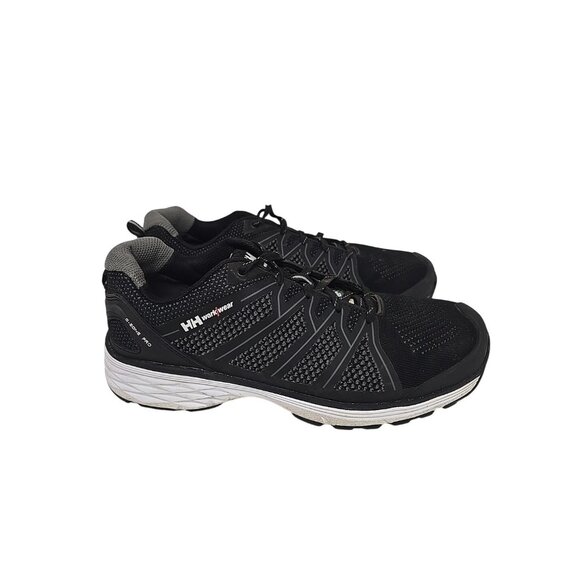 HELLY HANSEN Men's Aluminum Toe Comp. Plate Knit Work Shoes HHS194003 Black 12M - Picture 2 of 8
